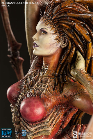 Illustration for article titled StarCraft's Queen Of Blades Shrunk, Turned Into Statue